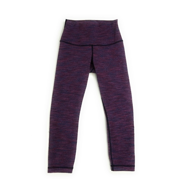 LULULEMON Wunder Under High Rise Crop II Pant Roll Down Size 2 - Picture 6 of 8